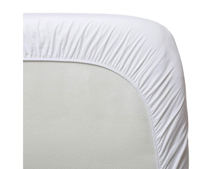 P'TIT BASILE Lot de 3 Draps Housse B�b� - Jersey Bio - 70x140 cm (2)