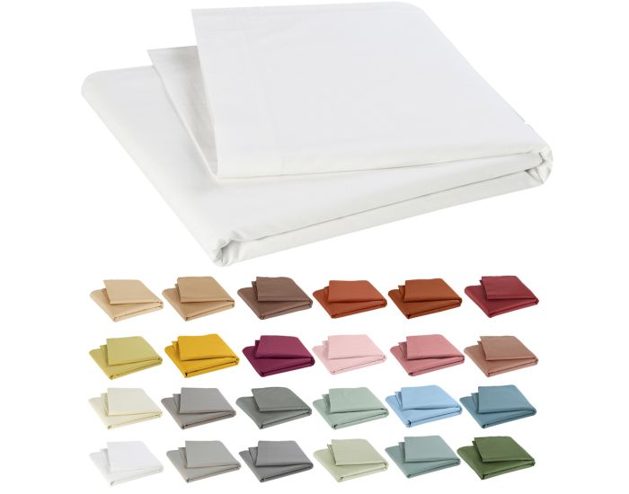 P'TIT BASILE Drap Plat Lit B�b� - Coton Bio - 118x180 cm (3)