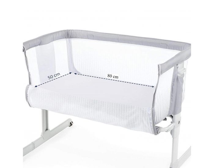 P'TIT BASILE Lot de 2 Draps Housse B�b� - Nacelle, Berceau ou Lit cododo - Coton Bio - 50x80 cm (1)