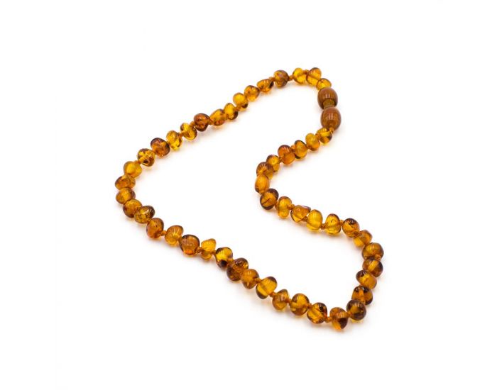 123AMBRE Pack Collier d'Ambre + Bracelet d'Ambre B�b� - Perles Baroques (1)