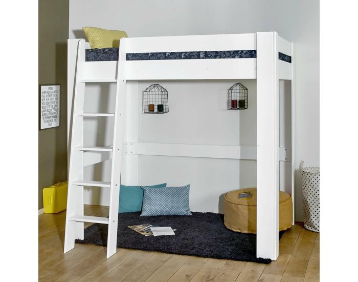 AKITEN RETAIL Lit Mezzanine - Ali - Bois Naturel (2)