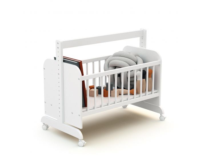 WEBABY Berceau Cododo �volutif - Blanc (4)