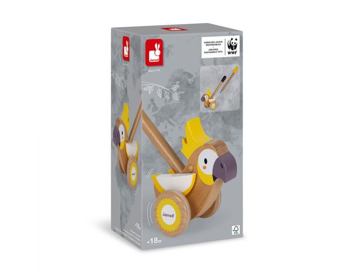 JANOD Cacato�s � Pousser en Bois - D�s 1 an (2)