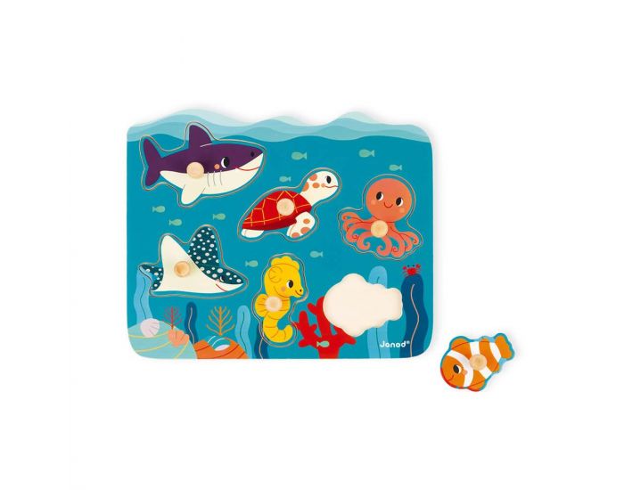 JANOD Puzzle - Ocan - Ds 1 an (3)
