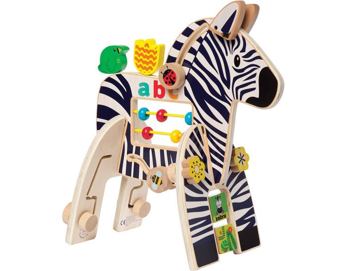 MANHATTAN TOY Jouet d'Activit� - Z�bre Safari - D�s 12 mois (1)