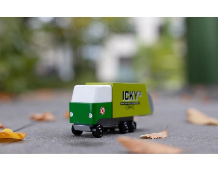 CANDYLAB TOYS Garbage Truck - Camion Poubelle - Ds 3 ans (3)