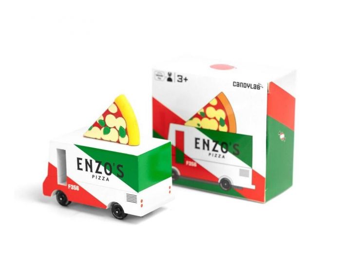 CANDYLAB TOYS Pizza Van - Ds 3 ans (2)