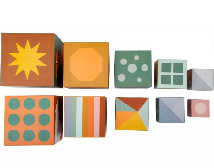 SMALL FOOT COMPANY Cubes � Empiler - Safari - D�s 1 an (3)