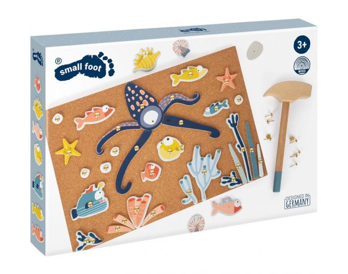 SMALL FOOT COMPANY Jeu de Clous La Mer - D�s 3 ans (3)