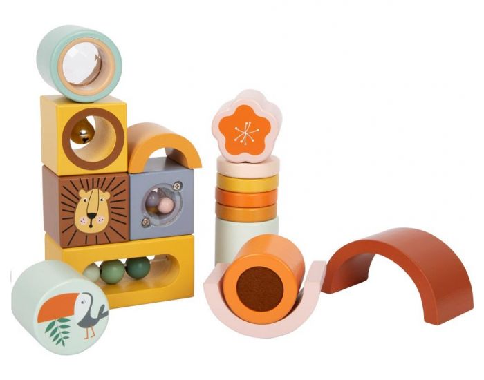 SMALL FOOT COMPANY Blocs de D�couverte - Safari - D�s 1 an (1)