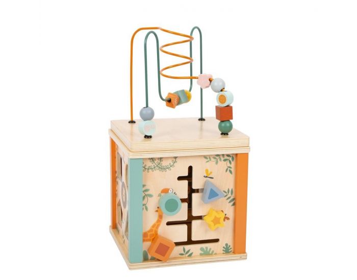 SMALL FOOT COMPANY Cube de Motricit� - Safari - D�s 1 an (1)