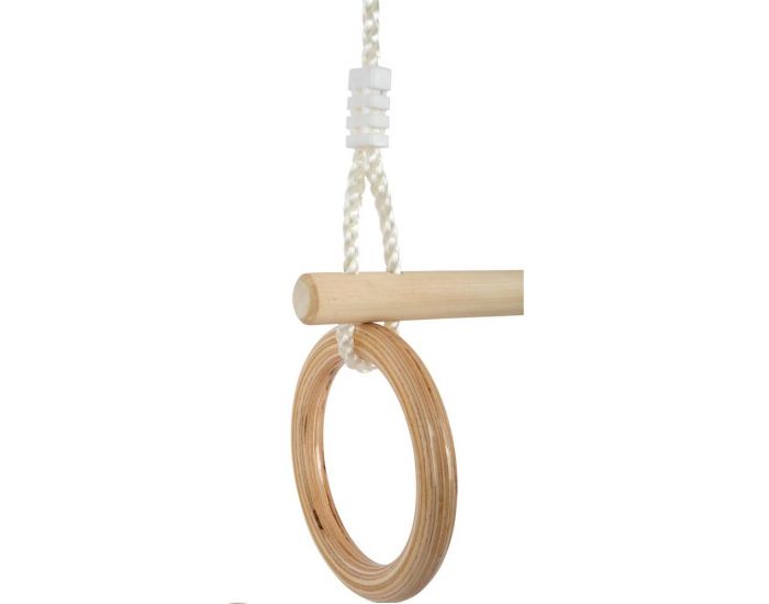 SMALL FOOT COMPANY Trap�ze avec Anneaux de Gymnastique - D�s 3 ans (1)