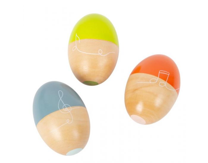 SMALL FOOT COMPANY Oeufs Sonores - Groovy Beats - D�s 12 mois (2)