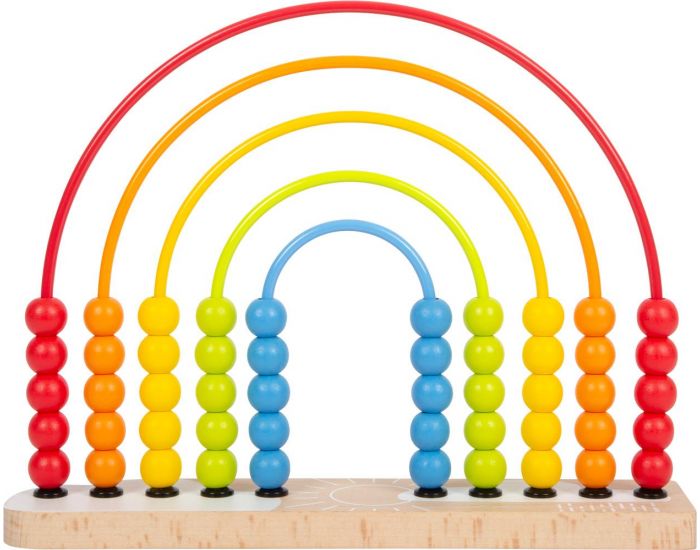 SMALL FOOT COMPANY Circuit de Motricit� et Boulier Arc-en-ciel - D�s 1 an (1)