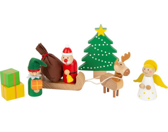 SMALL FOOT COMPANY Set de Jeu No�l des Animaux de la For�t - D�s 3 ans (1)