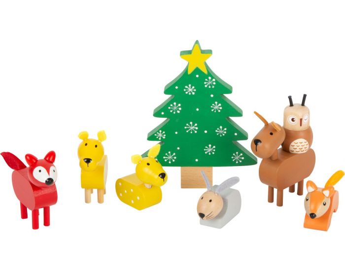 SMALL FOOT COMPANY Set de Jeu No�l des Animaux de la For�t - D�s 3 ans (2)