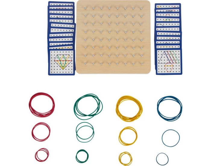 SMALL FOOT COMPANY Planche de G�om�trie - en Bois - D�s 3 ans (1)