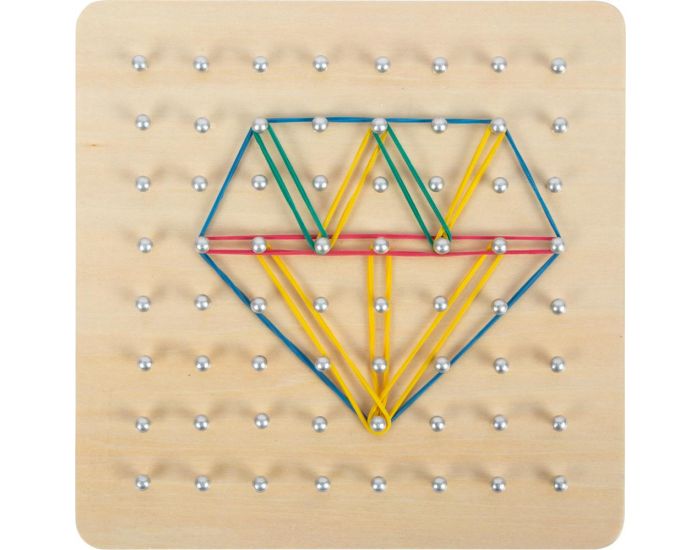 SMALL FOOT COMPANY Planche de G�om�trie - en Bois - D�s 3 ans (2)