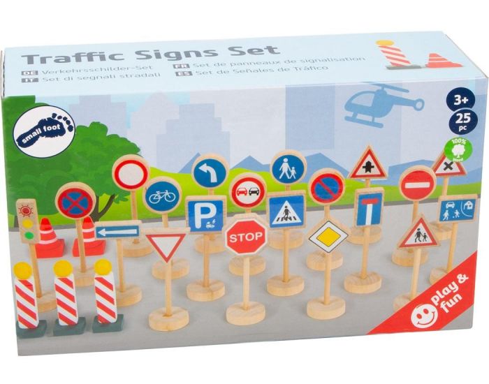 SMALL FOOT COMPANY Set de Panneaux de Signalisation - D�s 3 ans (1)