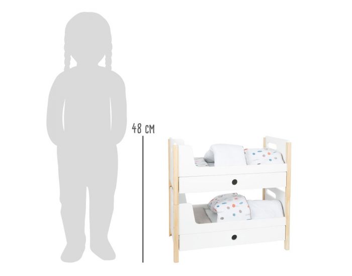 SMALL FOOT COMPANY Lit de Poup�e � Etages - Little Button - D�s 3 ans (2)