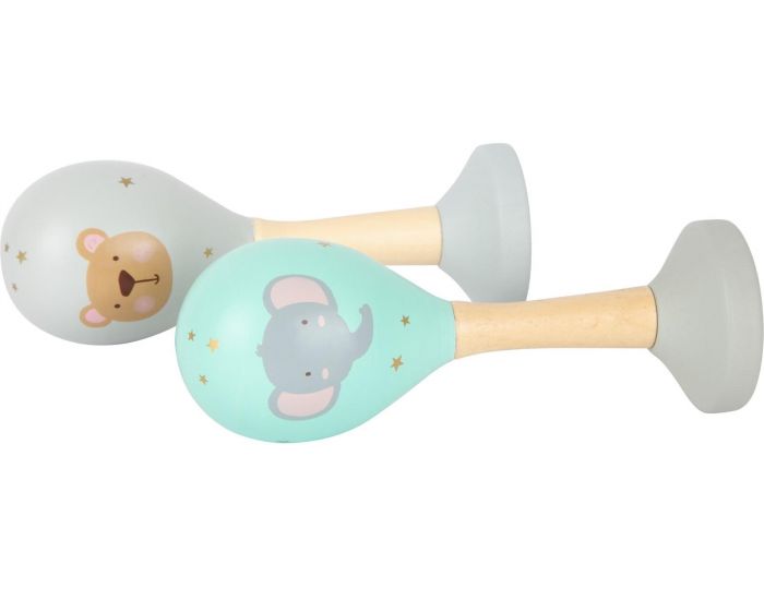SMALL FOOT COMPANY Maracas - Pastel - D�s 12 mois (1)