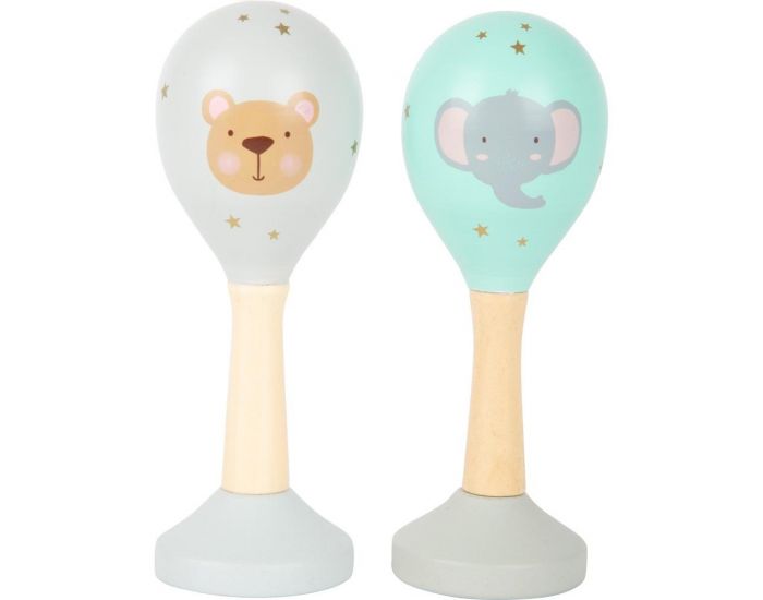 SMALL FOOT COMPANY Maracas - Pastel - D�s 12 mois (2)
