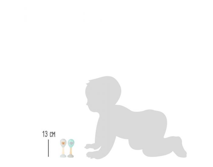 SMALL FOOT COMPANY Maracas - Pastel - D�s 12 mois (3)