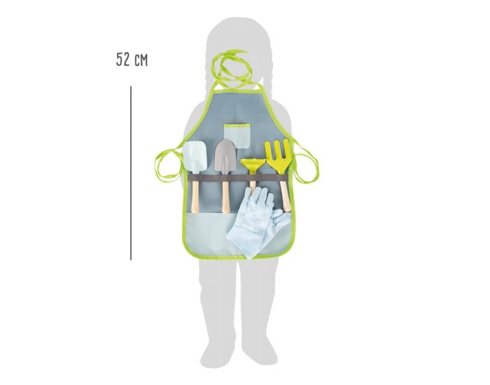 SMALL FOOT COMPANY Tablier avec Outils de Jardin - D�s 4 ans (3)