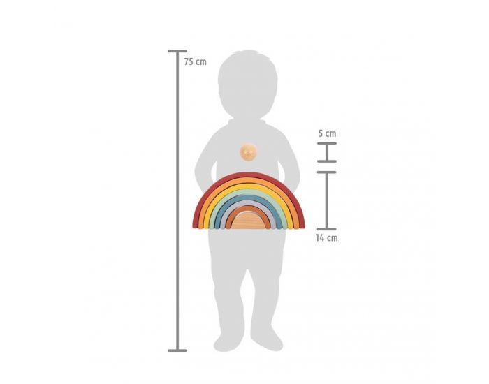 SMALL FOOT COMPANY Arc-en-ciel - Safari - D�s 12 mois (2)