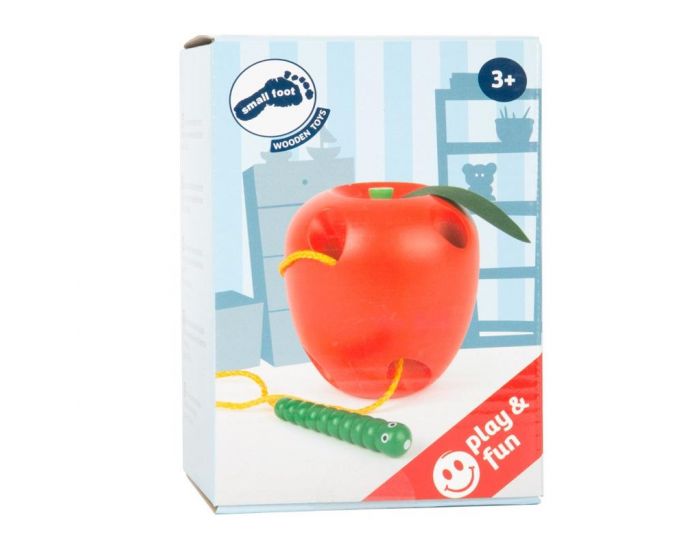 SMALL FOOT COMPANY Pomme � Enfiler - en Bois - D�s 3 ans (2)