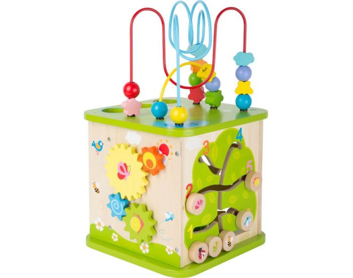 SMALL FOOT COMPANY Cube de Motricit� avec Circuit � Boules - D�s 1 an (1)