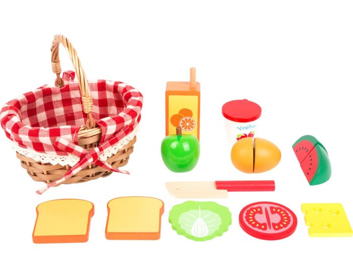 SMALL FOOT COMPANY Panier Pique-nique avec Aliments � D�couper - D�s 3 ans (2)