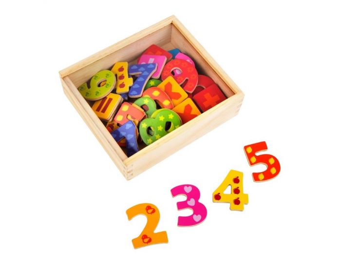 SMALL FOOT COMPANY Chiffres Magn�tiques Color�s - D�s 3 ans (1)