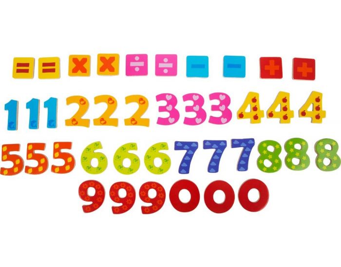 SMALL FOOT COMPANY Chiffres Magn�tiques Color�s - D�s 3 ans (2)