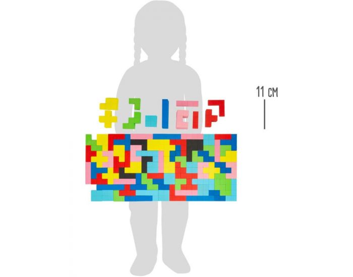 SMALL FOOT COMPANY Puzzle - en Bois - Formes G�om�triques - D�s 3 ans (3)