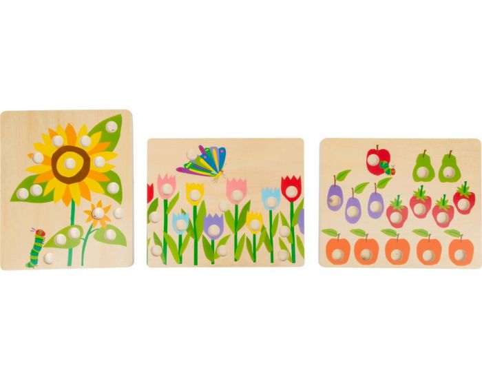 SMALL FOOT COMPANY Jeu de Couleurs - La Chenille qui Fait des Trous - D�s 4 ans (2)