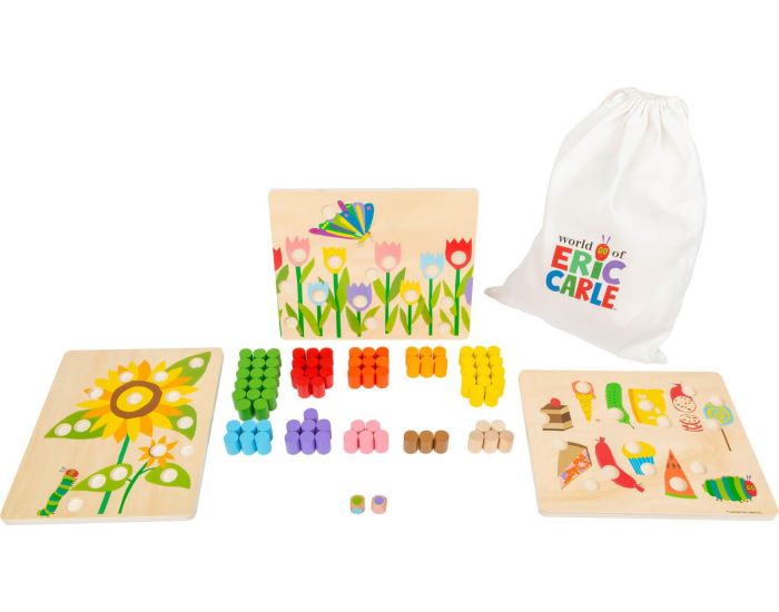 SMALL FOOT COMPANY Jeu de Couleurs - La Chenille qui Fait des Trous - D�s 4 ans (1)