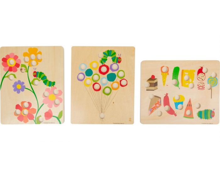 SMALL FOOT COMPANY Jeu de Couleurs - La Chenille qui Fait des Trous - D�s 4 ans (3)