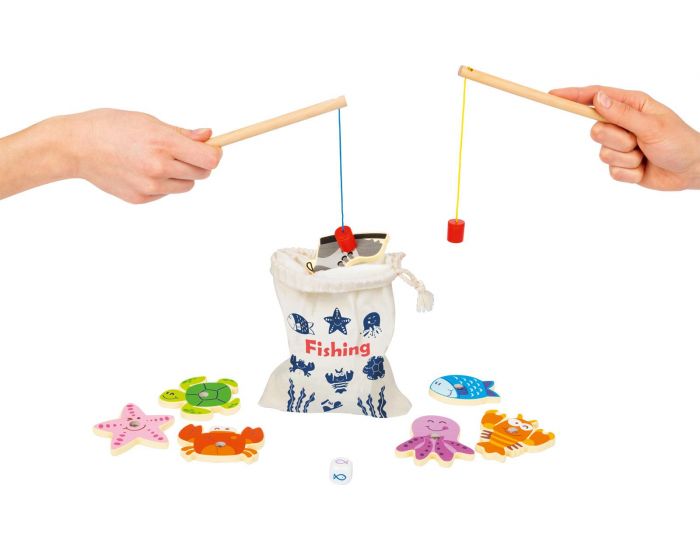 SMALL FOOT COMPANY Jeu de Voyage P�che au Poisson - D�s 3 ans (1)