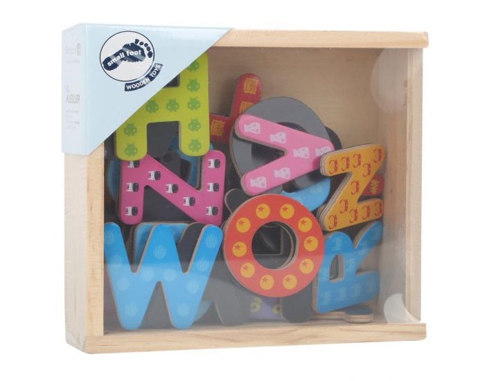 SMALL FOOT COMPANY Lettres Magn�tiques - Color�es - D�s 3 ans (2)