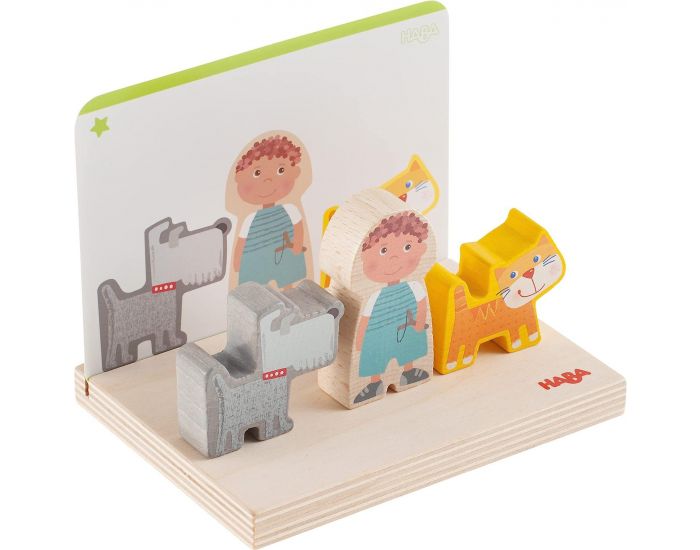 HABA Jeu � Empiler 3D � la Ferme - D�s 2 ans (1)