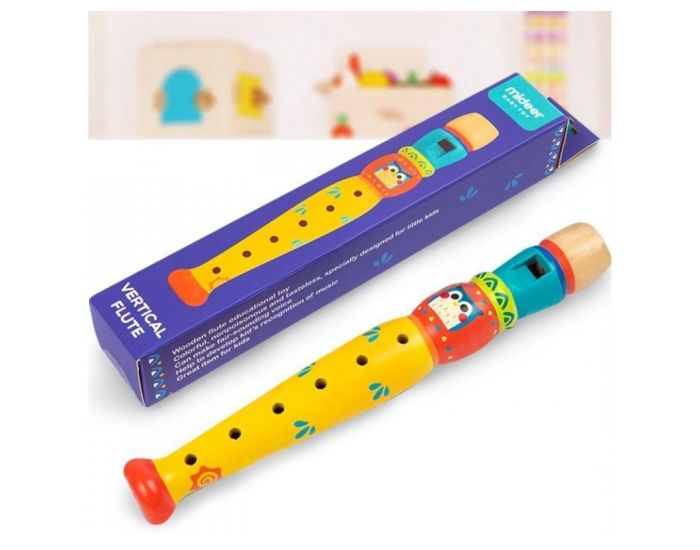 MIDEER Fl�te en Bois - Hibou - D�s 12 mois (2)