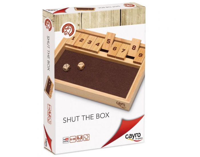 CAYRO Jeu de D�s Shut The Box - D�s 6 ans (2)