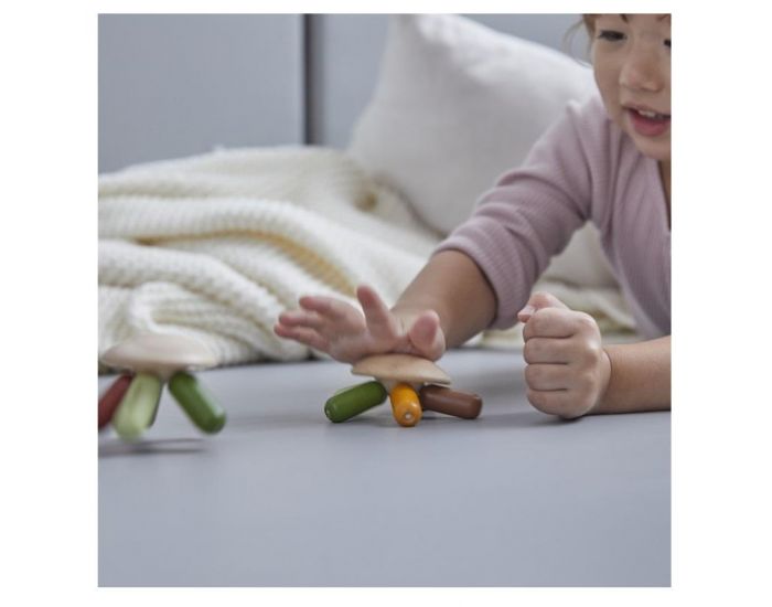 PLAN TOYS Hochet Pieuvre Couleurs V�g�tales - D�s 12 mois (3)