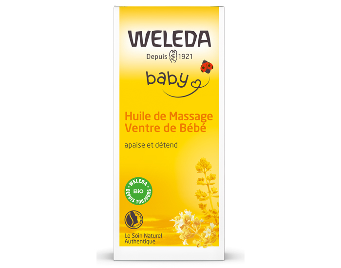 WELEDA Bébé Huile Massage Ventre de Bébé - 50 ml (1)