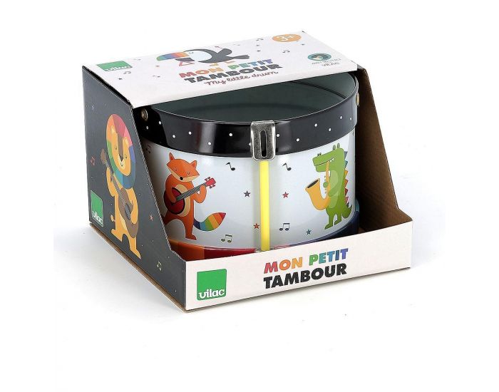 VILAC Tambour - Arc-en-ciel - Andy Westface - D�s 3 ans (2)