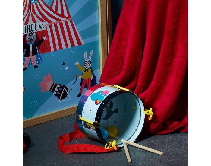 VILAC Tambour - Arc-en-ciel - Andy Westface - D�s 3 ans (3)