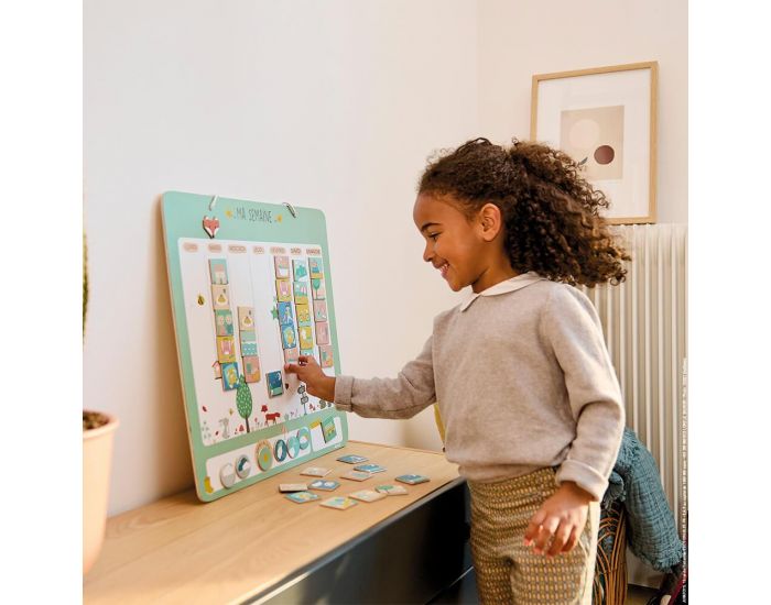 JANOD Mon Semainier Magn�tique - D�s 3 ans (1)