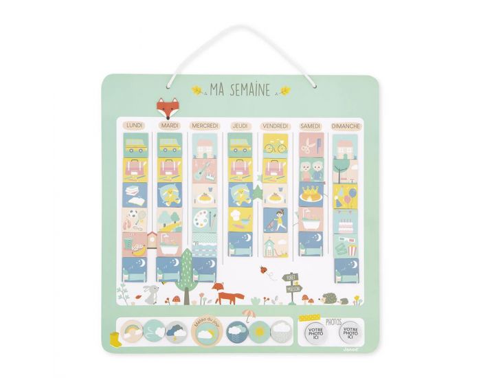JANOD Mon Semainier Magn�tique - D�s 3 ans (2)