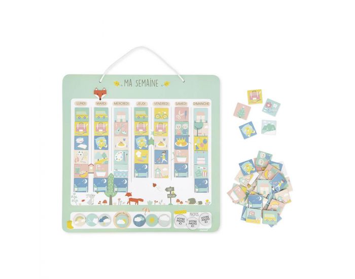 JANOD Mon Semainier Magn�tique - D�s 3 ans (3)